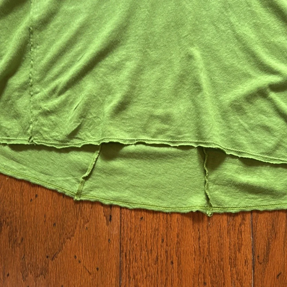 Never worn, Pilcro, XS, over sized lime green tee- fun and soft - Picture 3 of 6